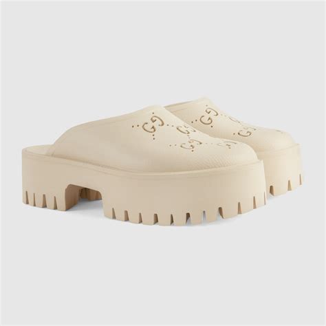 gucci rubber crocs|gucci flops women.